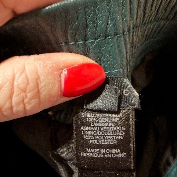 Marc By Marc Jacobs Dark Green Leather Mini Skirt - Picture 4 of 4